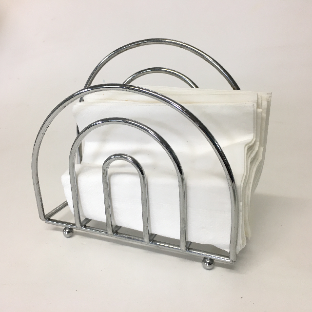 NAPKIN HOLDER, Chrome Arch